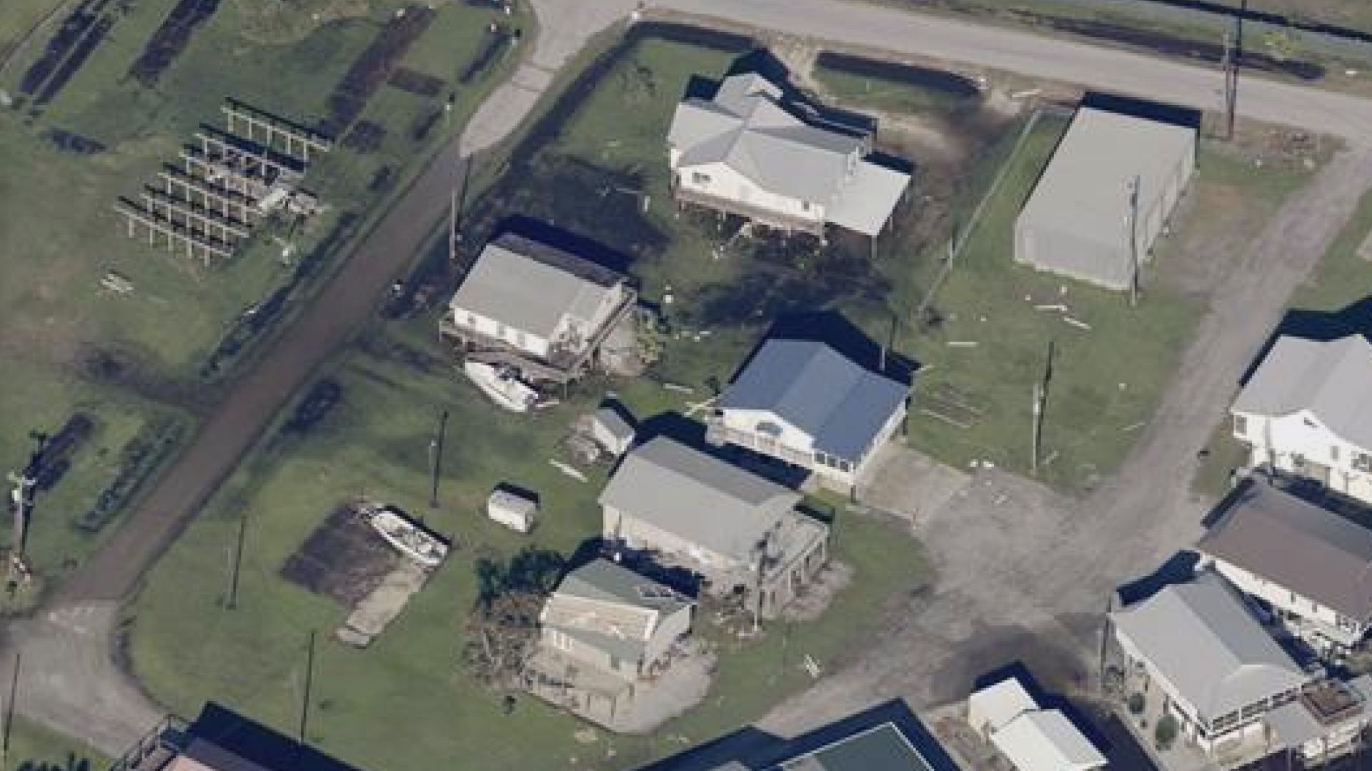 Technology provides high resolution aerial view of Hurricane Francine damage in Houma